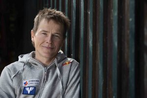 Christoph Sumann, Andreas Goldberger, Benjamin Karl und Axel Naglich am Start des Race Around Austria Christoph Sumann, Andreas Goldberger, Benjamin Karl und Axel Naglich am Start des Race Around Austria