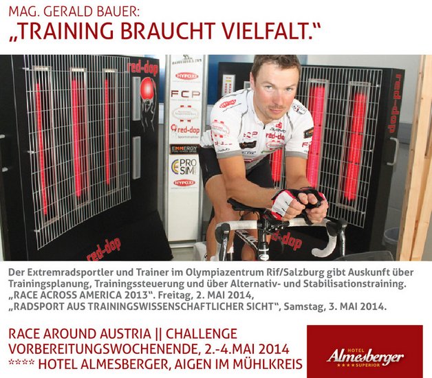 Race Around Austria Vorbereitungswochenende 2014