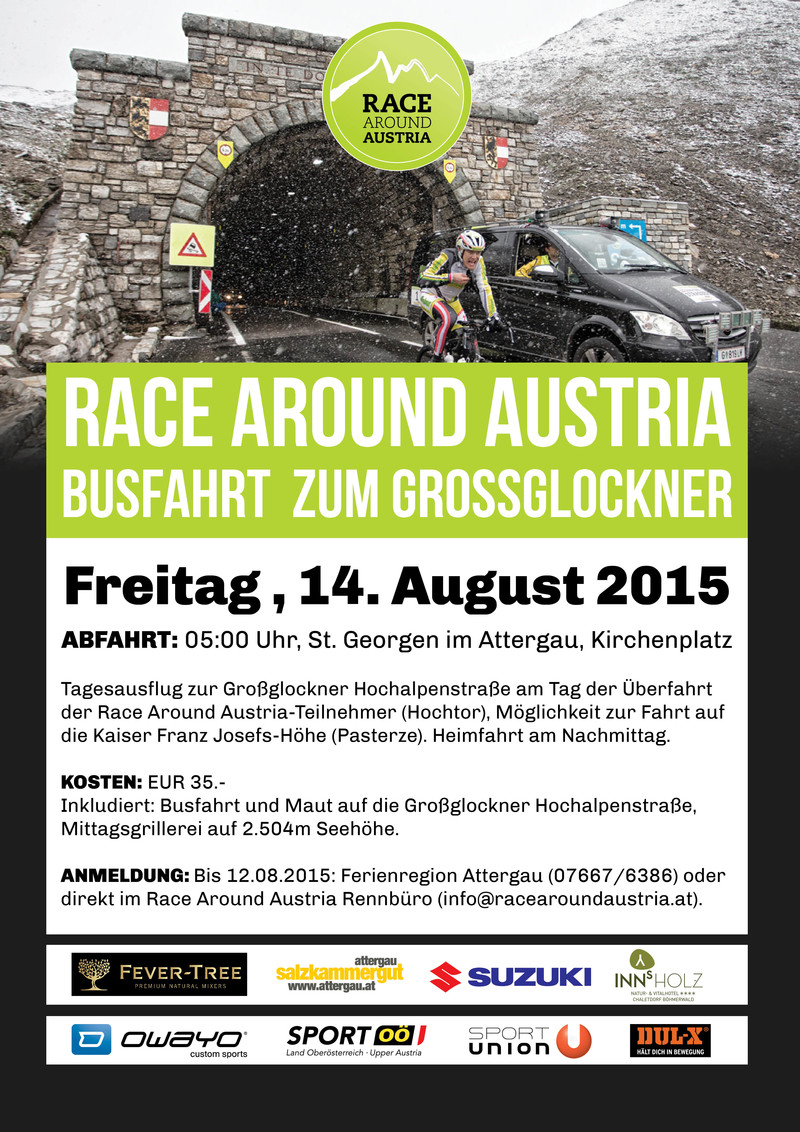 Busfahrt zum Großglockner